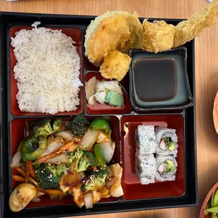 Bento box , with chicken