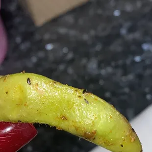 who doesn&apos;t love finding a gnat crawling on their edamame
