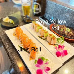 sushi and sashimi
