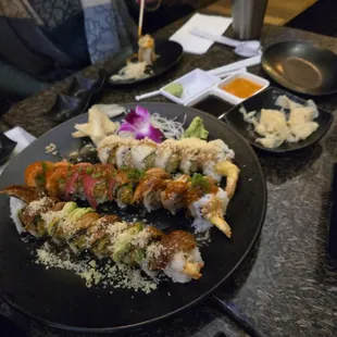 sashimi, sushi and sashimi, food, sushi