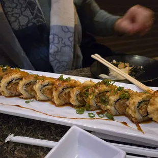 sushi and sashimi, food