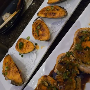 mussels, oysters and mussels, shellfish, food, oysters