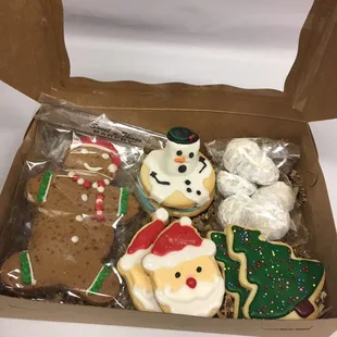 Treat someone special or give thanks to a client with an assortment of Christmas Cookies! Available at Love Sweet Things Bakery