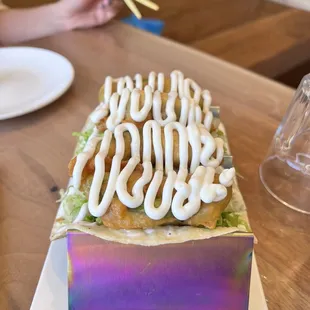 Avocado Tempura Tacos