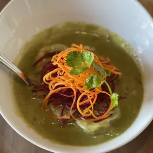 Green Curry Dumplings