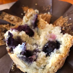 Blueberry gluten free   Check out those blueberries