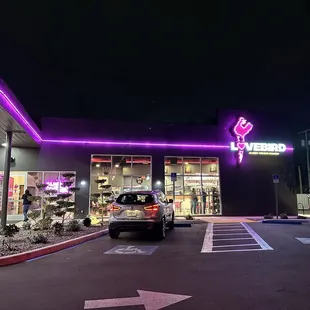 This is the outside of the restaurant.