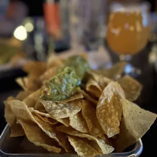 House-made Guacamole Chips (Plant-Based), Hazy IPA