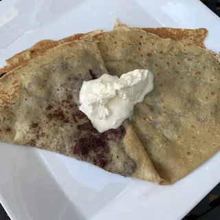 Lemon Blueberry Crepe