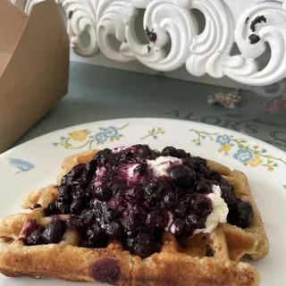 Lemon Blueberry Waffle