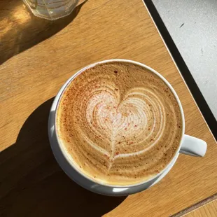 Strawberry Dipped Mocha with Strawberry Dust
