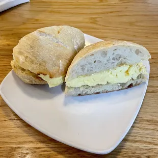 Egg and Fontina Sandwich