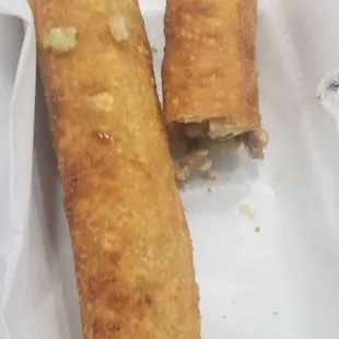 Philly Cheese egg rolls