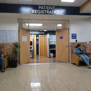 My son, outpatient. Waiting, waiting