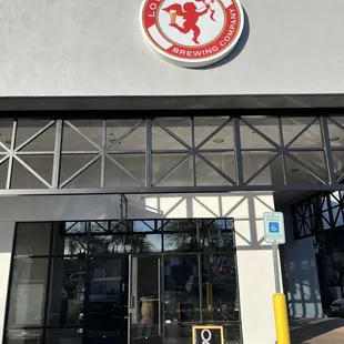 the outside of the building