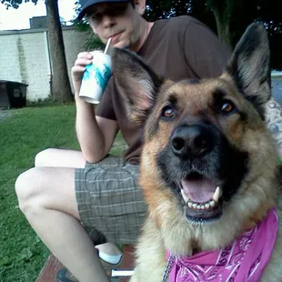 Joey Girl Loves The Whip!