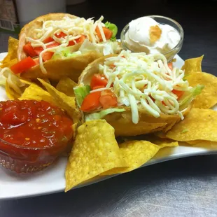 the gourmet tacos when you dine in