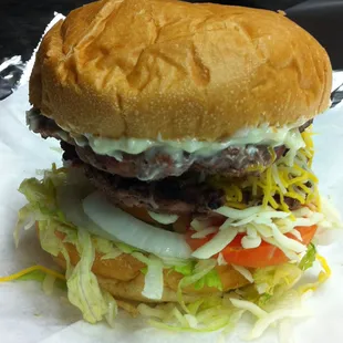 Just Your Everyday Double Cheese Burger