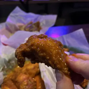 Garlic wings