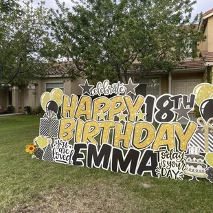 Birthday Sign