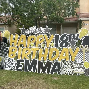 Birthday Sign