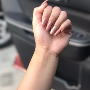 I got kiara sky gel polishes. $35 for the full set.