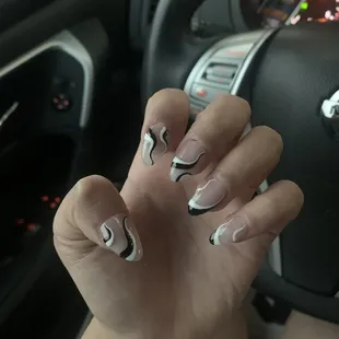 My nails look better than the photo I showed my nail lady. I LOVE these nails, recommend going to this place.