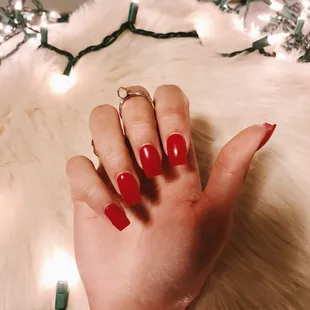 Acrylic nail fill