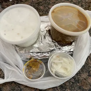 The paranthas Takeout order