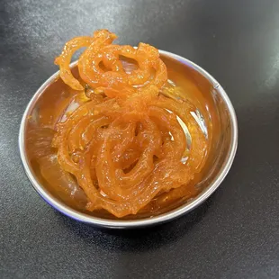 Jalebi - hot and crispy... melt in your mouth delicious!!!