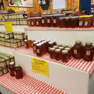 jars of honey
