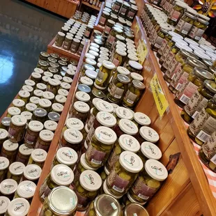 jars of pickles