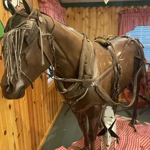 a horse and carriage