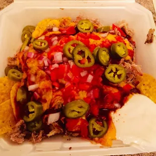BBQ nachos!
