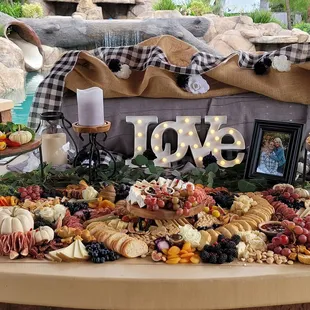 Grazing table for our daughters engagement party. Unreal!!!!!