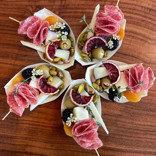 Charcuterie Boats