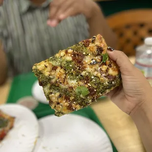 pizza, food