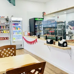 sushi and sashimi, interior