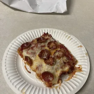 Pepperoni and cheese.