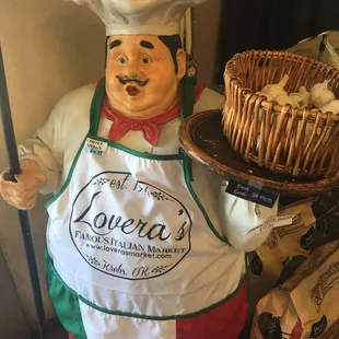 Big Italy welcoming in our customers!