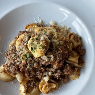 Cappelletti with Bolognese Sauce