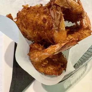 Fried shrimp (coconut shrimp)
