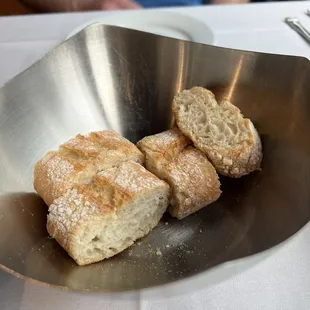 Fresh baked bread. Was pretty good