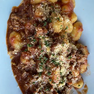 Gnocchi with Bolognese Sauce