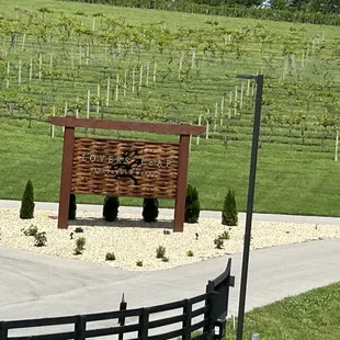 Entrance to the winery