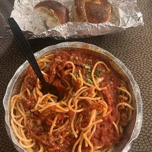 Spaghetti with Meat Sauce