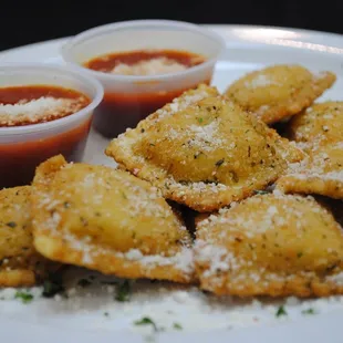 Fried Cheese Ravioli