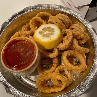 Fried Calamari at Lover's Pizza &amp; Pasta