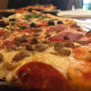 Pepperoni and Sausage   &amp;   Vegetable