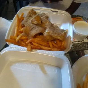 Salt and pepper flounder